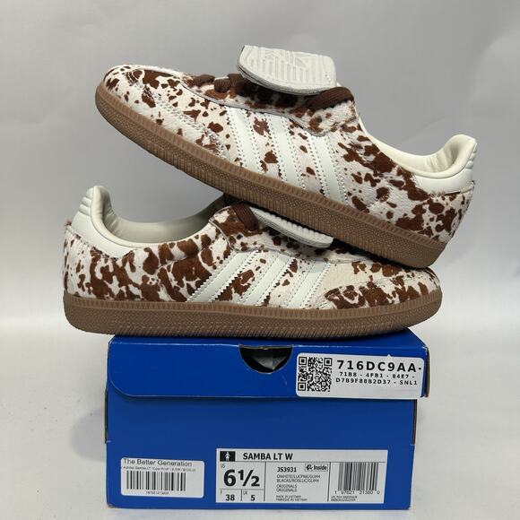 adidas Shoes - adidas Women's Samba LT Cow Print Pack “Brown”